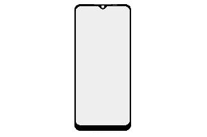 Стекло для переклейки Realme C25 (RMX3191)/ C25s (RMX3195)/ Narzo 50a (RMX3430)/ OPPO A54s (CPH2273)/ A56 (PFVM10) с OCA пленкой черное АКЦИЯ
