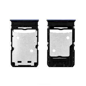 Лоток Sim для Tecno Spark 20 Pro (KJ6) голубой