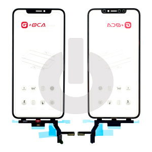 Тачскрин для iPhone XS Max (короткий шлейф) (G+OCA PRO) ORG фото