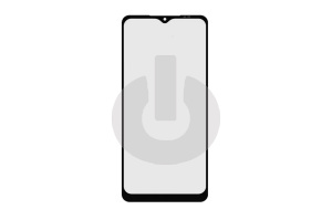 Стекло для переклейки Samsung A22s (A226F) с OCA пленкой черное АКЦИЯ фото