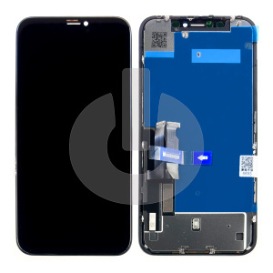 Дисплей с тачскрином для iPhone XR черный In-Cell HD MasterGo фото