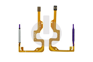 Сканер отпечатка пальца для Huawei Honor X6 (VNE-LX1)/ X7 (CMA-LX1)/ X7a (RKY-LX1) серебристый ORG