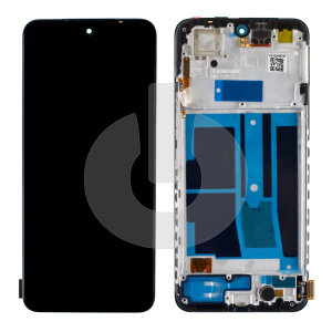 Дисплей с тачскрином для Xiaomi Redmi Note 11S 4G (2201117SY) в рамке черный OLED