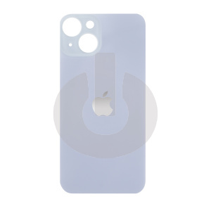 Крышка задняя для iPhone 14 Plus (с большим вырезом) фиолетовая АКЦИЯ фото