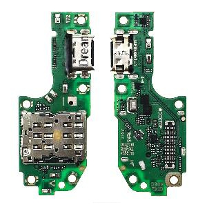 Шлейф/ плата зарядки для Huawei Nova 12i (CTR-L81) системный разъем/ микрофон/ коннектор SIM