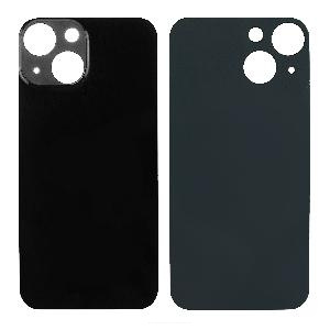 Крышка задняя для iPhone 13 Mini (с большим вырезом) черная АКЦИЯ