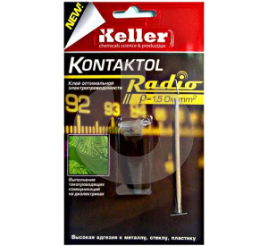 Клей токопроводный на графите KONTAKTOL Р (2 г) АКЦИЯ фото