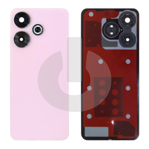 Крышка задняя для Xiaomi Redmi 13 4G (24040RN64Y) со стеклом камеры розовая фото
