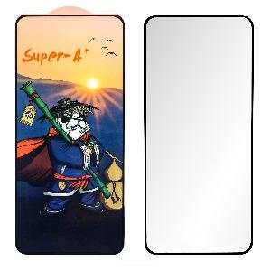 Стекло защитное для Tecno Pova 2/ Pova 3/ Pova 5G/ Infinix Note 10/ Note 11i/ Note 11S/ Note 11 Pro (Super A+) черное