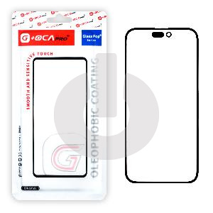 Стекло для переклейки iPhone 17 (G+OCA PRO) черное фото