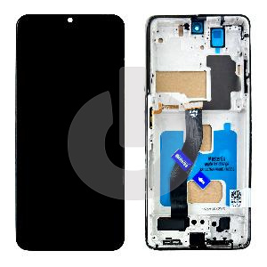 Дисплей с тачскрином для Samsung S21 Ultra (G998B) в рамке черный In-Cell MasterGo