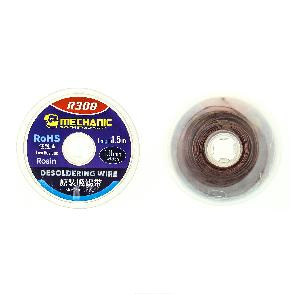 Оплетка для выпайки MECHANIC R300 1015 (1мм х 1.5м)