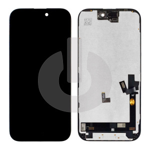 Дисплей с тачскрином для iPhone 16 черный In-Cell JK фото