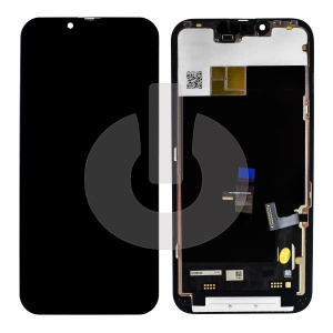 Дисплей с тачскрином для iPhone 13 черный In-Cell JK фото
