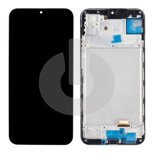 Дисплей с тачскрином для Samsung A15 4G (A155F) в рамке черный In-Cell фото