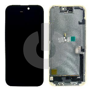 Дисплей с тачскрином для iPhone 17 черный Hard OLED DD фото
