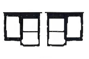 Лоток Sim для Samsung A01 Core (A013F) черный