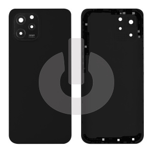 Крышка задняя для Huawei Nova Y61 (EVE-LX9N) со стеклом камеры черная фото