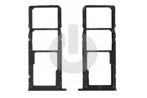 Лоток Sim для Realme C25s (RMX3195)/ C25 (RMX3191) черный фото