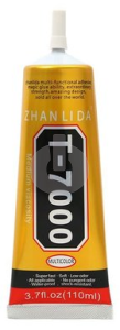Клей Zhanlida T-7000 (110 мл) черный фото