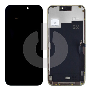 Дисплей с тачскрином для iPhone 15 Pro Max черный OLED (GX ORG) фото