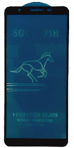 Защитное стекло для Samsung A01 Core/ M01 Core (A013F/M013F) черное HORSE