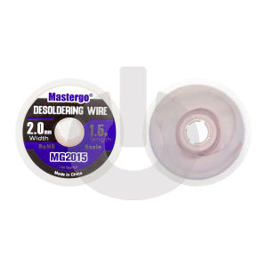 Оплетка для выпайки MasterGo MG2015 (2.0мм х 1.5м)