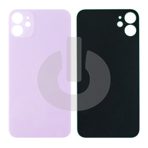 Крышка задняя для iPhone 11 (с большим вырезом) фиолетовая фото
