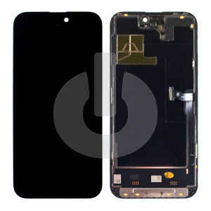 Дисплей с тачскрином для iPhone 14 Pro Max черный SOFT OLED DD фото