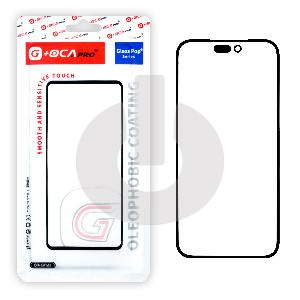 Стекло для переклейки iPhone 17 Pro (G+OCA PRO) черное фото