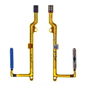 Сканер отпечатка пальца для Huawei Honor X8a (CRT-LX1)/ Honor 90 Lite (CRT-NX1) голубой ORG