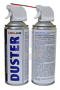 Воздух сжатый DUSTER Solins 400мл (аэрозоль 520мл) фото