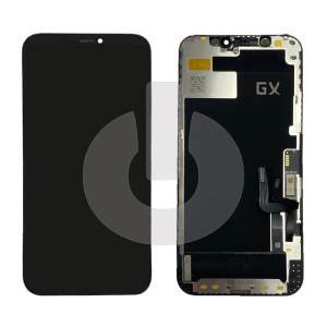 Дисплей с тачскрином для iPhone 12/ iPhone 12 Pro черный Hard OLED GX фото
