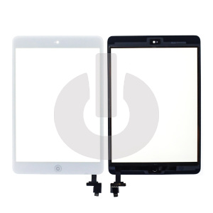 Тачскрин для iPad Mini/ Mini 2 (A1432/ A1454/ A1489/ A1490/ A1491) с кнопкой Home белый ORG фото