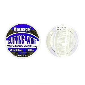 Струна для срезки стекла MasterGo MG-J01 (0.028мм х 200м) НОВИНКА
