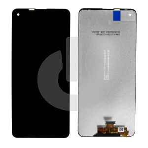 Дисплей с тачскрином для Samsung A21s (A217F) черный ORG фото
