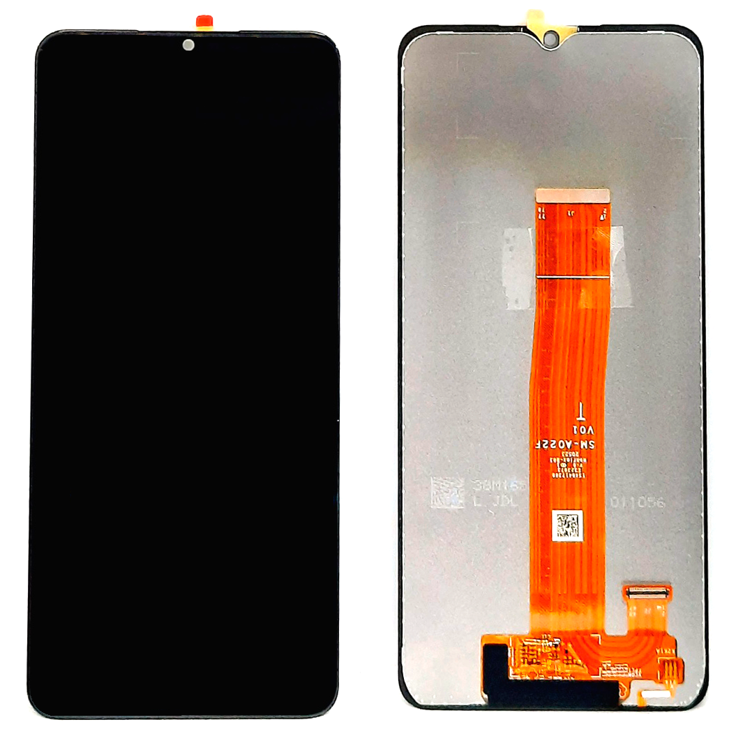 Дисплей с тачскрином для Samsung A02 (A022G) черный SVC-OR Дисплей с тачскрином для Samsung A02 (A022G) черный SVC-OR