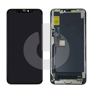 Дисплей с тачскрином для iPhone 11 Pro Max черный In-Cell JK (move IC) фото