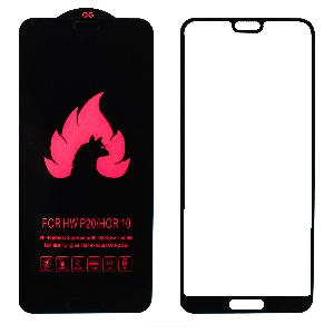 Стекло защитное для Huawei Honor 10 (COL-L29)/ 10 Premium (COL-L29) BTG черное