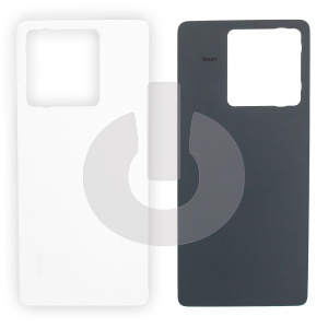 Крышка задняя для Xiaomi Redmi Note 13 5G (2312DRAABG) белая АКЦИЯ фото