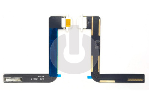 Шлейф/ плата зарядки для iPad Air (A1474)/ iPad 5 9.7" 2017 (A1822)/ iPad 6 9.7" 2018 (A1893) системный разъем белый