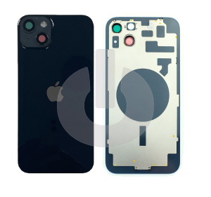 Крышка задняя для iPhone 14 Plus со стеклом камеры черная АКЦИЯ фото