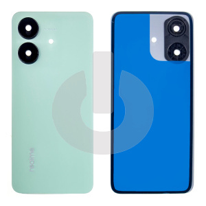 Крышка задняя для Realme Note 60x (RMX3938) со стеклом камеры зеленая фото