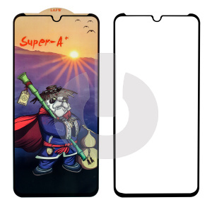 Стекло защитное для Samsung A23 4G (A235F) (Super A+) черное фото