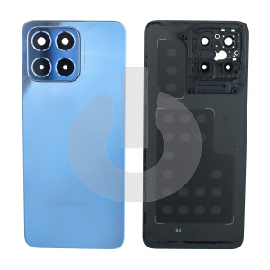 Крышка задняя для Huawei Honor X6 (VNE-LX1) со стеклом камеры синяя фото