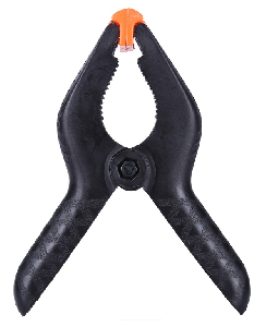 Зажим пружинный пластиковый (большой)