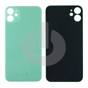 Крышка задняя для iPhone 11 (с большим вырезом) зеленая Premium фото