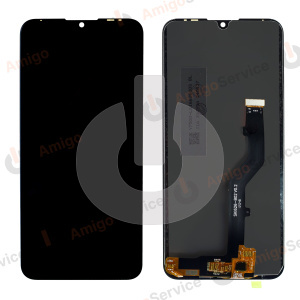 Дисплей с тачскрином для ZTE Blade V10 Vita черный ORG