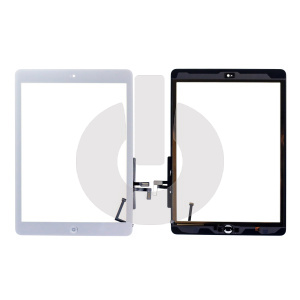 Тачскрин для iPad Air/ iPad 5 9.7" (2017) (A1474/ A1475/ A1476/ A1822/ A1823) с кнопкой Home белый AAA АКЦИЯ фото