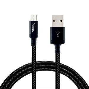 Кабель USB AM - Micro USB HOCO X14 (1м х 2.4A) 